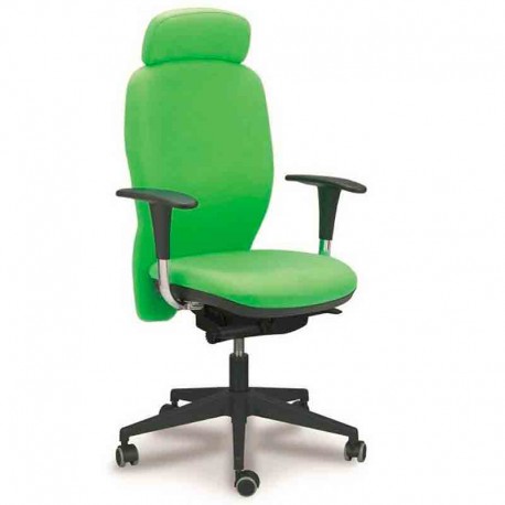Sillón de dirección ceres tapizado con cabecero