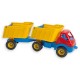 Camión con trailer de juguete