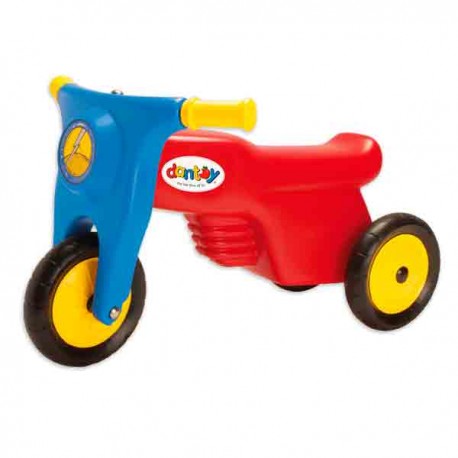 Moto de plástico con ruedas