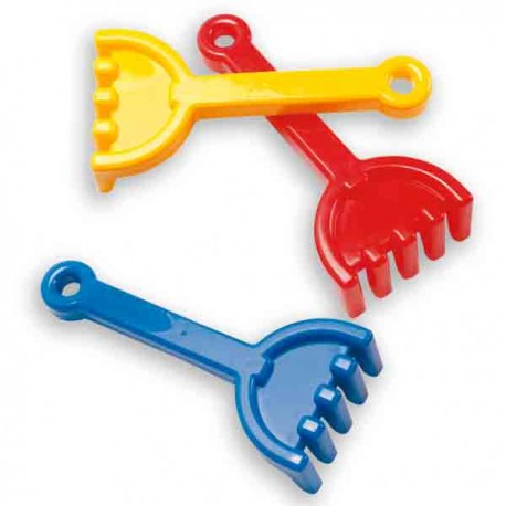 Rastrillo pequeño de plástico