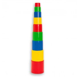 Cubos de colores apilables
