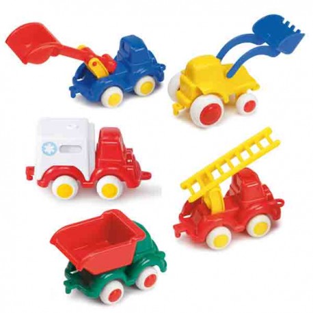 Mini vehículos de construcción 36 piezas