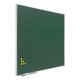 Pizarra verde acero vitrificado marco mini