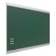 Pizarra mural verde acero vitrificado Zenit