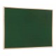 Pizarra verde básica marco madera