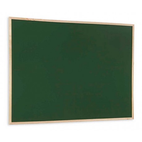 Pizarra verde básica marco madera