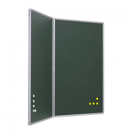 Pizarra verde díptico