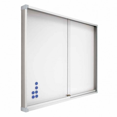 Vitrina Zenit pizarra blanca