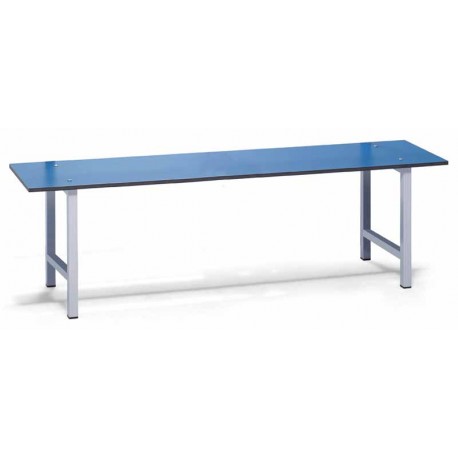 Banco de vestuario fenólico 100 cm ancho