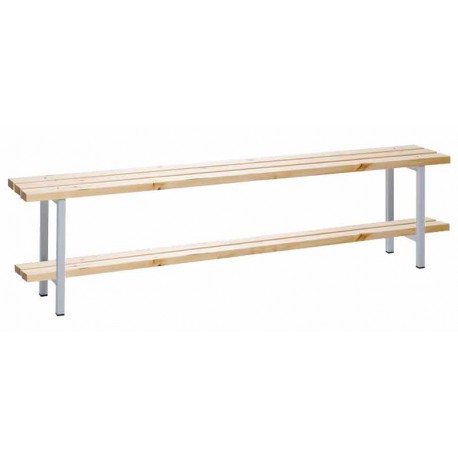 Banco de madera de pino 150 con zapatero