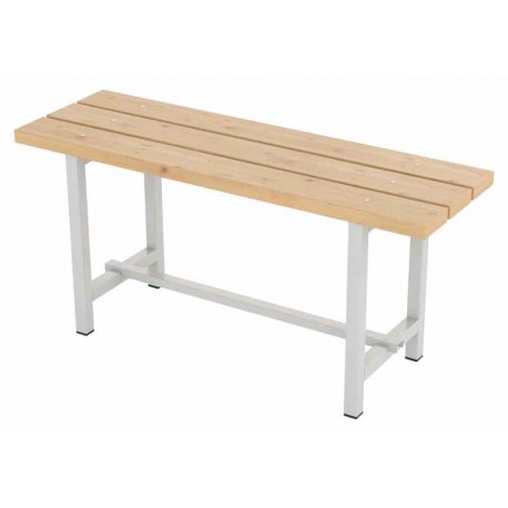 Banco de vestuario en madera de pino 100