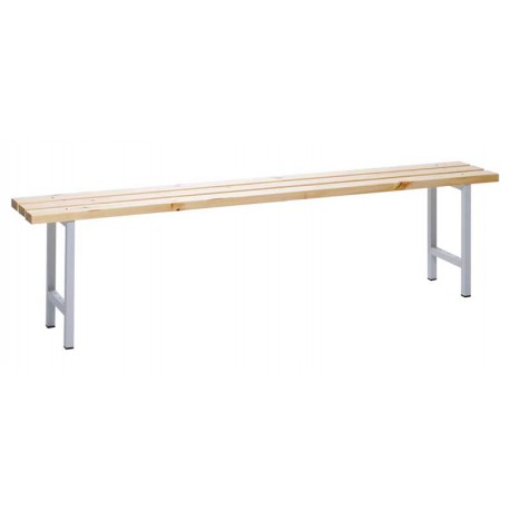 Banco de vestuario en madera de pino 150