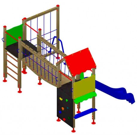 Sistema de juego infantil Kirolak