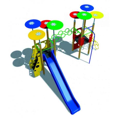 Sistema de juego torres y anillas