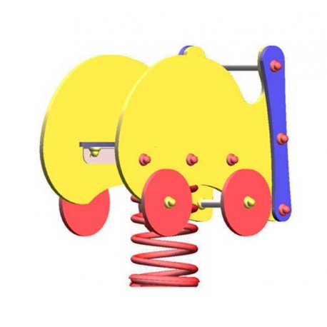 Muelle balancín conejo