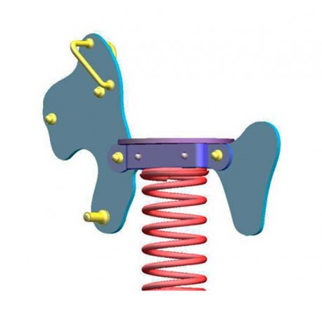 Muelle balancín mulo