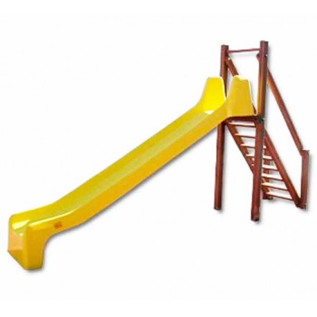 Tobogán línea clásica madera y poliéster