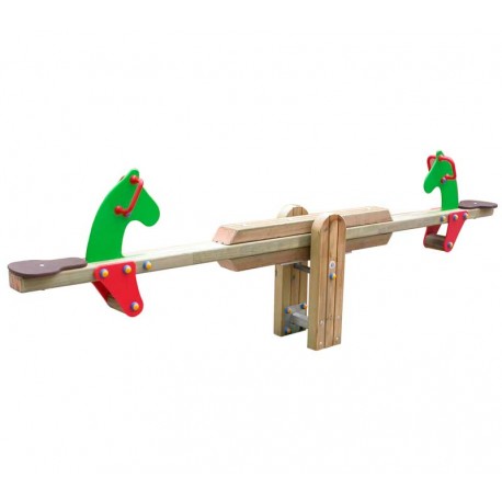 Balancín madera línea clásica potro