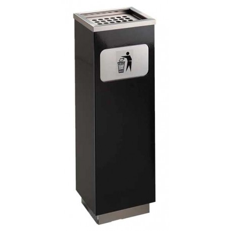 Papelera con cenicero Flair