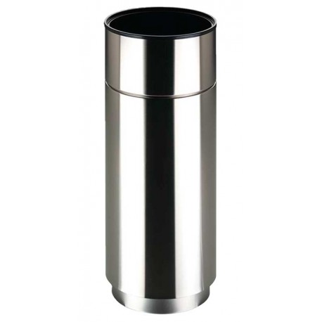 Papelera acero satinado Steel