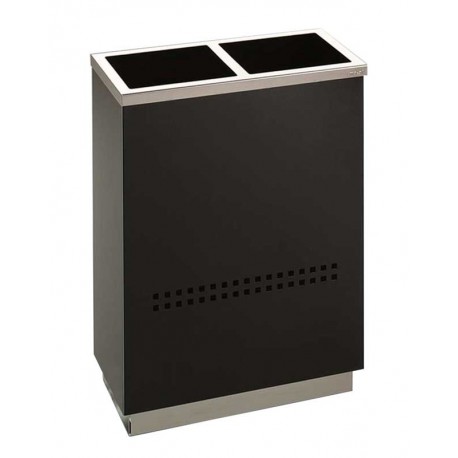 Papelera reciclaje acero Minimal