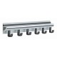 Perchero de pared aluminio Line