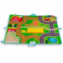 Tapete de juego granja