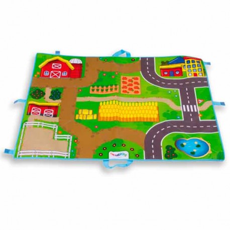Tapete de juego granja