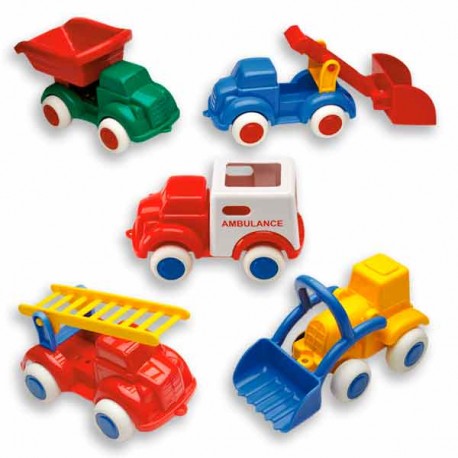 Surtido 18 camiones (5 modelos)