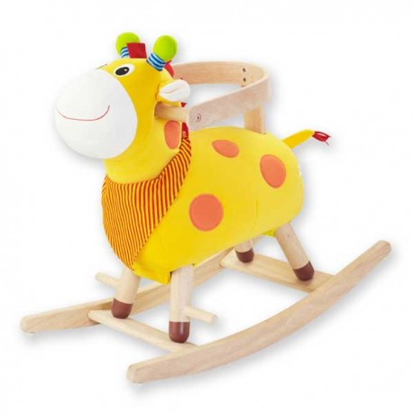 Balancín infantil madera vaca