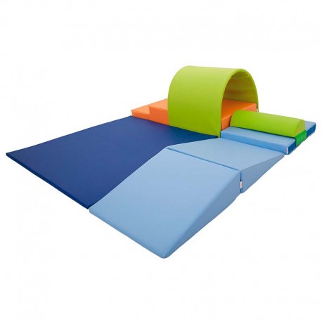 Conjunto 7 piezas y 1 obstáculo