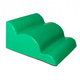 Escalera ondas espuma