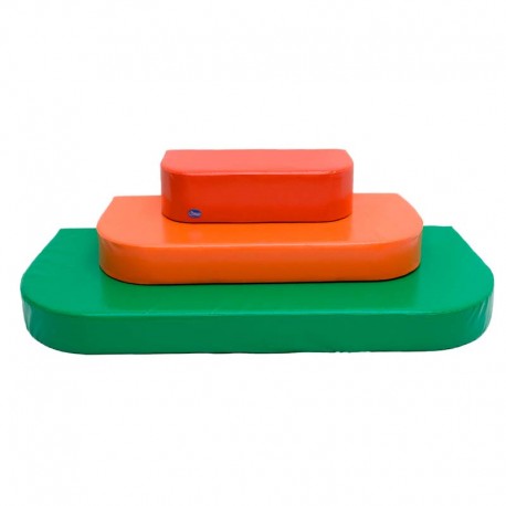 Grada 3 escalones 3 piezas