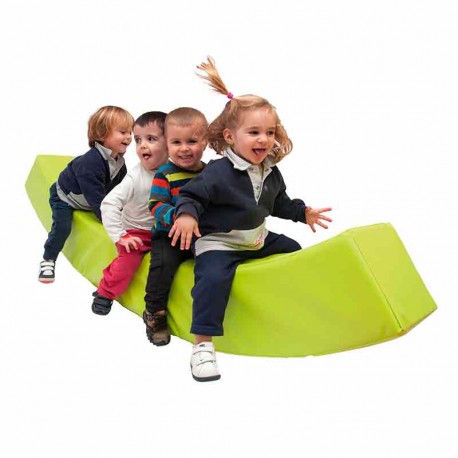 Banco curvado espuma 200 cm