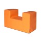 Soporte prisma espuma y PVC