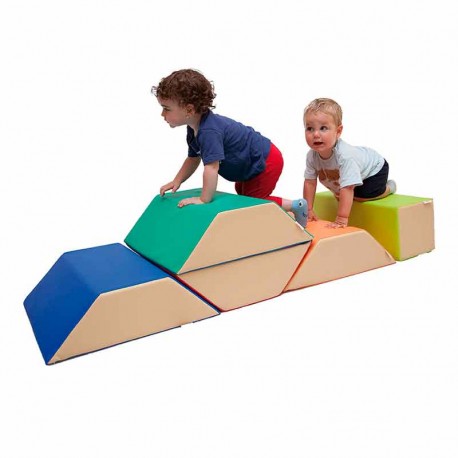Conjunto psicomotricidad prisma 5 piezas