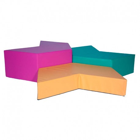 Conjunto estrella 3 piezas