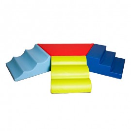 Conjunto psicomotricidad 3 escaleras