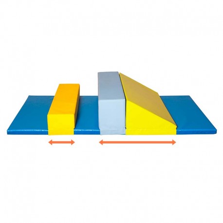 Conjunto colchoneta y 3 piezas