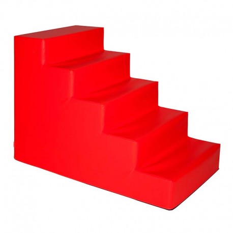 Escalera 5 peldaños espuma
