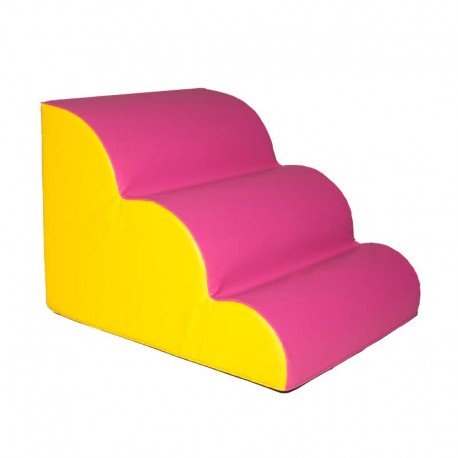 Escalera ondas espuma