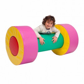 Conjunto 2 ruedas y tubo