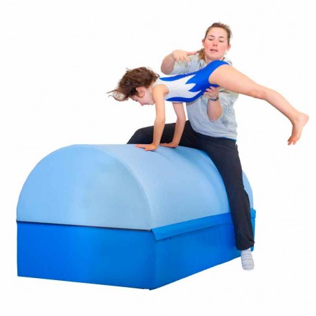 Plinton semi círculo y prisma h 72 cm