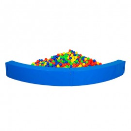 Piscina bolas esquina con velcros