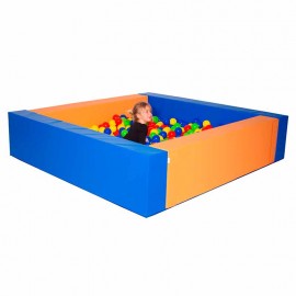 Piscina bolas espuma con velcros