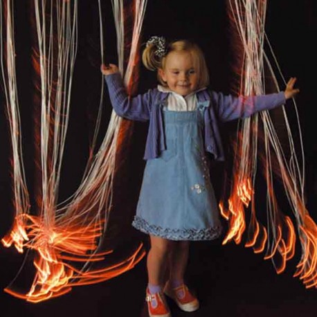 Cortina sensorial 100 fibras 2 metros