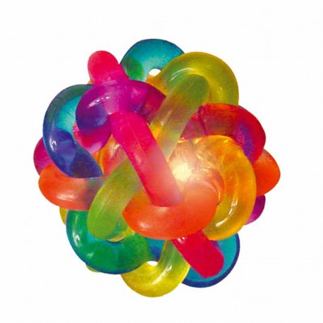 Pelota sensorial arcoiris