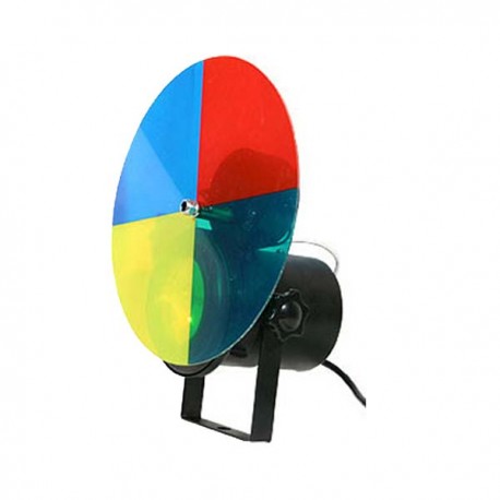 Foco de luz 4 colores