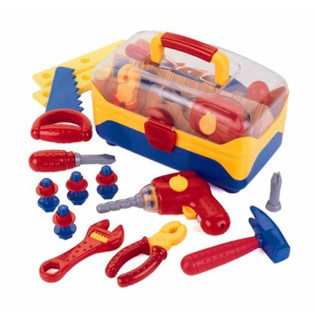 Caja de herramientas de plástico