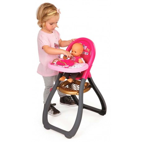 Trona muñeca con plato